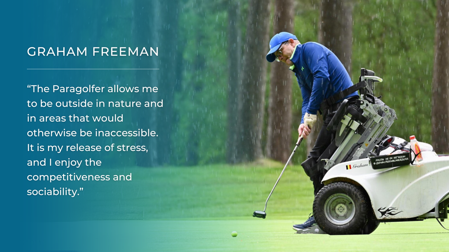 My experience with G4D - Graham Freeman, Belgium - EDGA Player Profiles